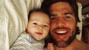 Carrie Underwood's Husband Mike Fisher Shares Shirtless Selfie with Baby Isaiah