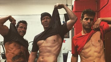 New Kids on the Block Flaunt Their Abs on Instagram