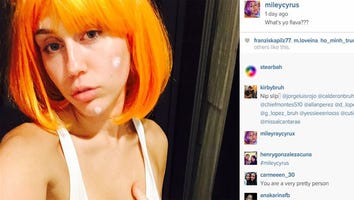 Miley Cyrus Can't Stop Showing Her Nipple on Instagram