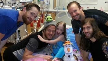 Imagine Dragons Visiting a 7-Year-Old Girl Waiting for a Heart Transplant Will Warm Your Soul