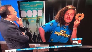 Blake Anderson Kicked Off News For Dropping F-Bomb -- Watch the Awkward Interview!