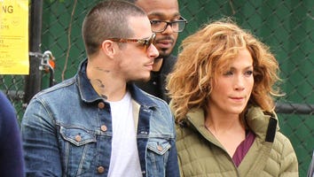 Jennifer Lopez & Casper Smart Hold Hands on Set of Her New Show