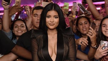Kylie Jenner Wears Revealing Dress & 'A Lot of Duct Tape' to Sugar Factory Opening in Miami
