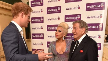 Lady Gaga and Tony Bennett Met Prince Harry, Posed for Adorably Awkward Pic