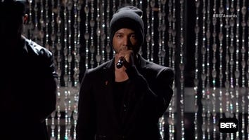 Jussie Smollett Delivers Moving Speech at BET Awards: 'No One Is Free Until We're All Free'