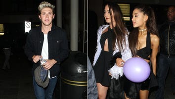 Ariana Grande Parties With One Direction's Niall Horan in London --- See the Video!