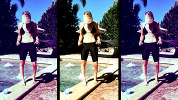 Kaley Cuoco-Sweeting Shows Off Her Killer Abs in Interesting New Bikini