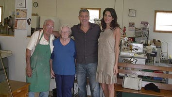 George Clooney Takes Amal Home to Kentucky, Hangs With the Locals
