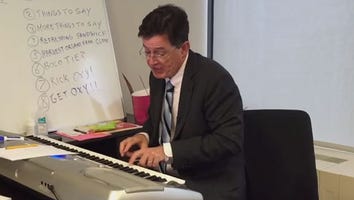 Watch Stephen Colbert Attempt a New 'Late Show' Theme Song