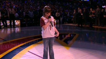 Blind Teenager With Cerebral Palsy Nails National Anthem Performance at NBA Finals