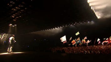 Some Guy Stormed the Stage During Kanye West's Performance at Glastonbury