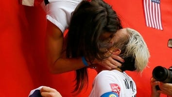 Watch Abby Wambach Kiss Her Wife After Winning the Women's World Cup and Feel Eternally Happy