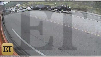 Caitlyn Jenner Fatal Car Crash Surveillance Footage in Photos