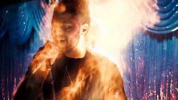 The Weeknd Is Literally on Fire in 'Can't Feel My Face' Music Video