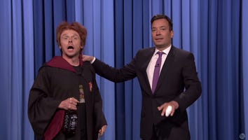 Simon Pegg's Drunk Ron Weasley Returns to Wish Harry Potter a Happy 35th Birthday