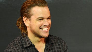Matt Damon Has a Ponytail and He's Totally Pulling It Off!