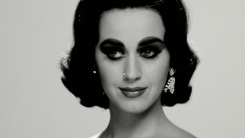 See Katy Perry Transform Into Elizabeth Taylor!