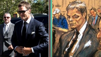 Tom Brady Looks Hilariously Unrecognizable in Courtroom Sketch