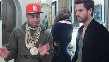 EXCLUSIVE: Scott Disick Crashes Tyga's Gold-Melting Party (Seriously!)