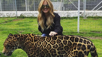 Khloe Kardashian Playing With Jaguars Will Literally Make Your Day