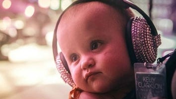 Kelly Clarkson's Daughter River Rose in Bejeweled Headphones Is Life-Ruiningly Adorable