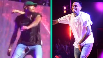 Chris Brown Splits Pants at Connecticut Concert