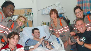 New 'Ghostbusters' Cast Surprises Patients at Children's Hospital -- See the Sweet Pics!