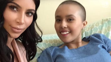 Kim Kardashian and Mason Disick Make a Surprise Visit to a Make-A-Wish Recipient!