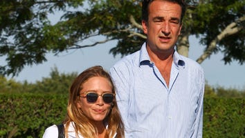 Mary-Kate Olsen, 29, and Fiance Olivier Sarkozy, 46, Hold Hands in the Hamptons