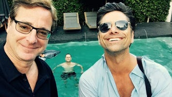 John Stamos Celebrates His 52nd Birthday with the 'Fuller House' Cast