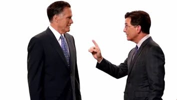 Stephen Colbert Teams Up With Mitt Romney for New 'Late Show' Spot