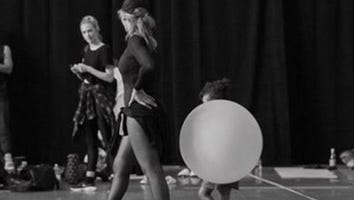 Blue Ivy Grabs The Mic From Beyonce During Rehearsal -- See The Pics!