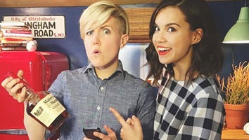 'My Drunk Kitchen' Star Hannah Hart & Miss Glamorazzi Ingrid Nilsen Are So Adorably In Love at the Streamys