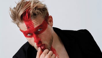 Charlie Hunnam Is Shirtless in Tight Leather, Still 'Crying' Over 'Fifty Shades of Grey'