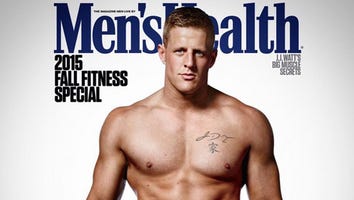 Here's NFL Star J.J. Watt Flexing His Amazing Abs 'as Hard as a 290-Pound Man Possibly Can'