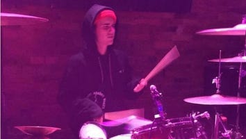 Justin Bieber Crashed an Indiana Bar and Showed Off His Drum Skills -- Watch!