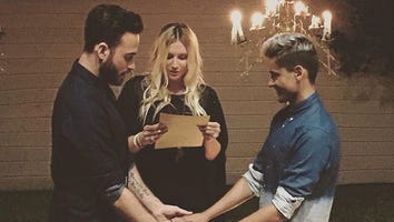 Kesha Officiates Her Hairstylist's Same-Sex Wedding -- See the Dramatic Pics!