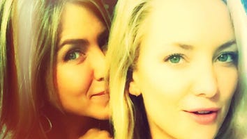 Kate Hudson and Jennifer Aniston Snap Sweet On-Set Selfie