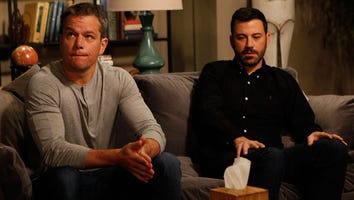 Matt Damon and Jimmy Kimmel Burst Out Laughing at Couples Therapy