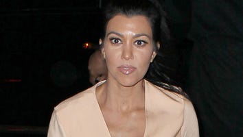 Kourtney Kardashian Steps Out With Her Sisters Without Pants -- See The Pics