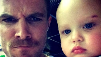 Stephen Amell Brings His Adorable Daughter To 'Arrow' Set