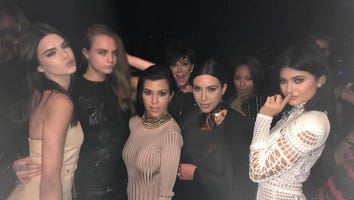 Kardashians Party Alongside Smiths, Justin Timberlake and JLo at Balmain Birthday Bash -- See the Pics!