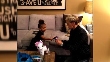 North West Sweetly Shares Her 'My Little Pony' Toys With Ellen DeGeneres