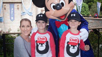 Celine Dion's Twin Sons Take Trip to Disneyland, And They've Gotten So Big!