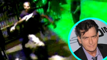 EXCLUSIVE RAW FOOTAGE: Charlie Sheen Gets Headlocked, Kicked Out of a Bar