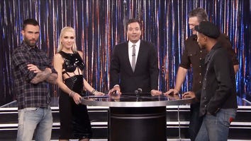 Blake Shelton and Gwen Stefani Awkwardly Perform 'Hotline Bling' on 'Tonight Show'