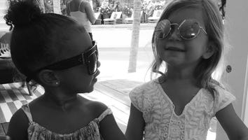Khloe Kardashian Shares Adorable Photo of North West & Penelope Disick