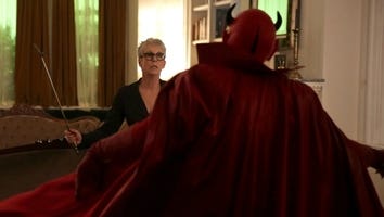 EXCLUSIVE: 'Scream Queens' Star Jamie Lee Curtis Dishes on Her Badass Fight Scene!