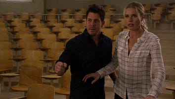 EXCLUSIVE: Rebecca Romijn and Christian Kane Face a 'Tentacle Monster' in 'The Librarians'