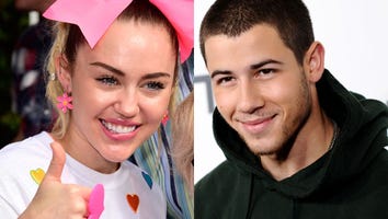 Nick Jonas Shares Sweaty Flashback Pic of His 'First Crush' Miley Cyrus